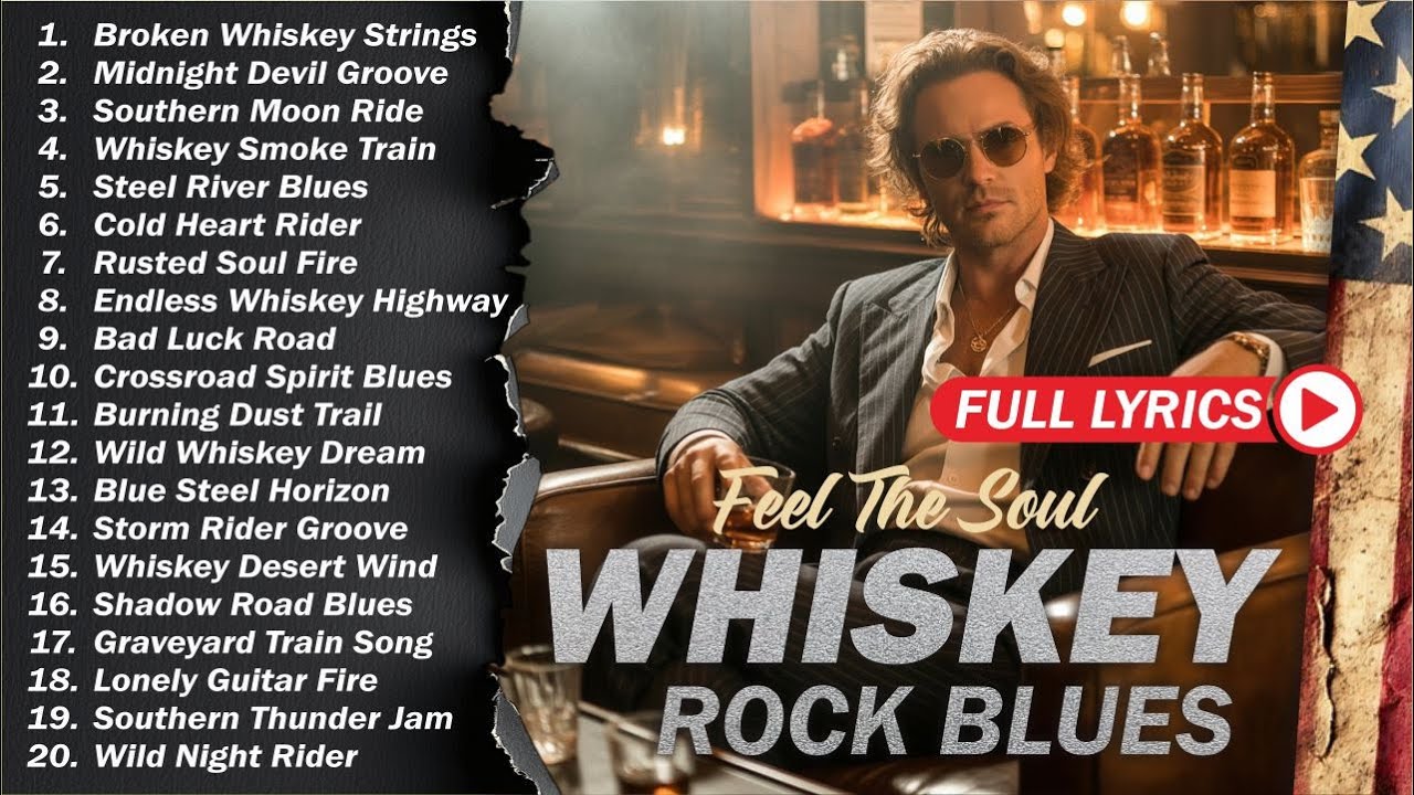 24/7 Blues Rock & Soul Ballads | Peaceful Worship Music for Deep Relaxation, Healing & Rest