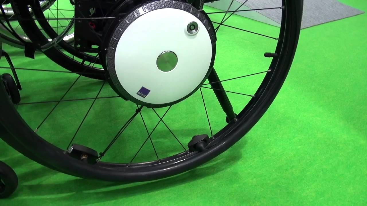 パワーアシスト車いすホイール「Alber / twion」