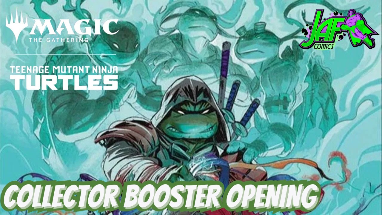 Teenage Mutant Ninja Turtles | Magic: The Gathering Collector Booster Box UNBOXING