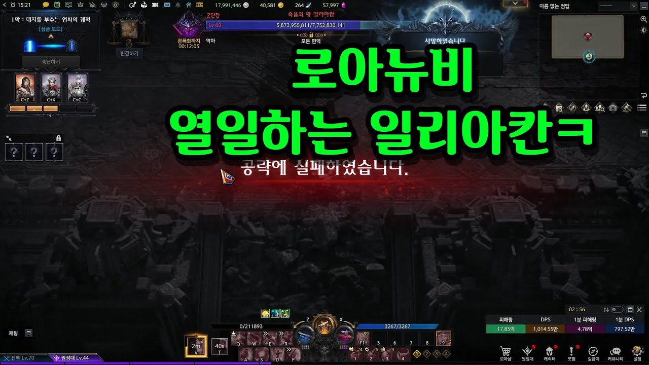 여기 오니까 분위기 완전 달라지네…로아뉴비