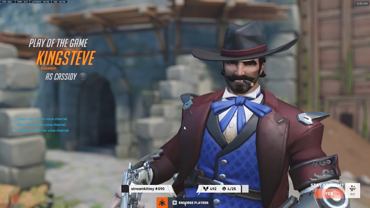 POTG! 37 ELIMS! GALE INSANE TOP 500 CASSIDY OVERWATCH 2 SEASON 8 GAMEPLAY