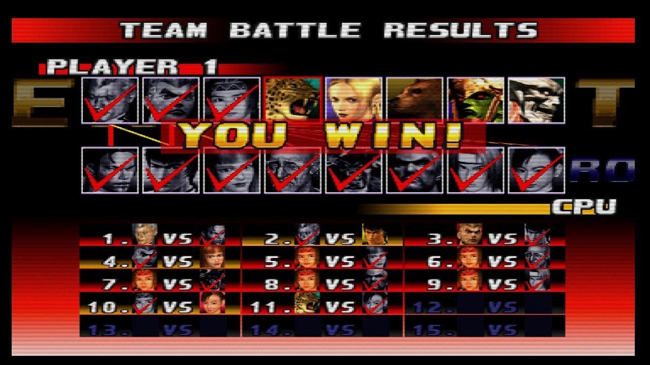 Team Battle Mode Part 84 - Tekken 3 PS 5 Gameplay