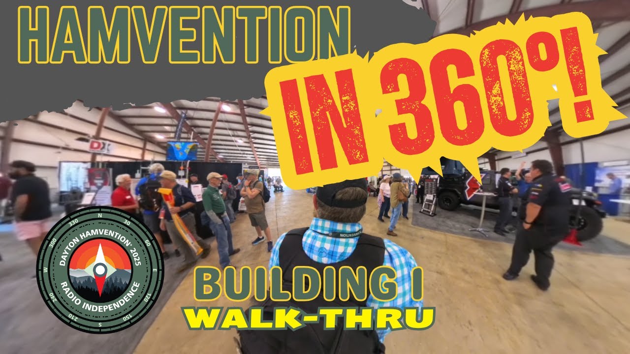 Dayton Hamvention Building #1 360° walk | #hamvention