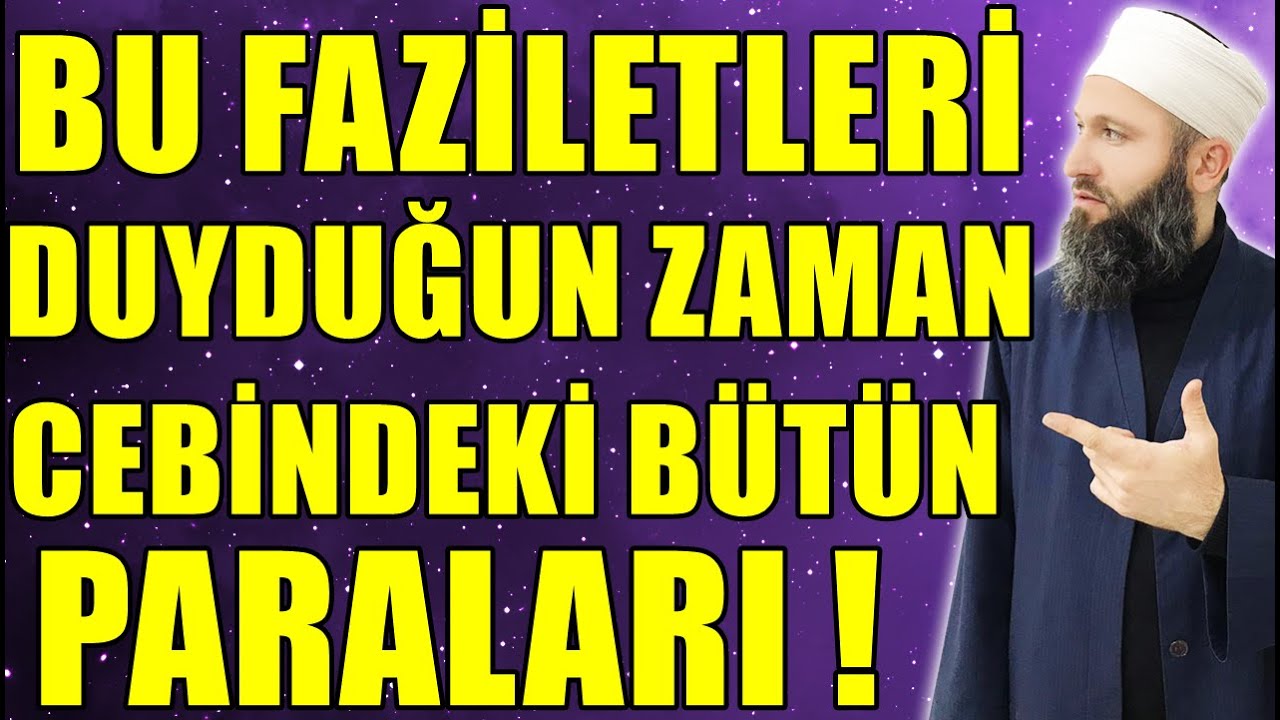 YOK BÖYLE FAZİLET ! SADAKA VEREN NELER KAZANIYOR ! Hüseyin ÇEVİK
