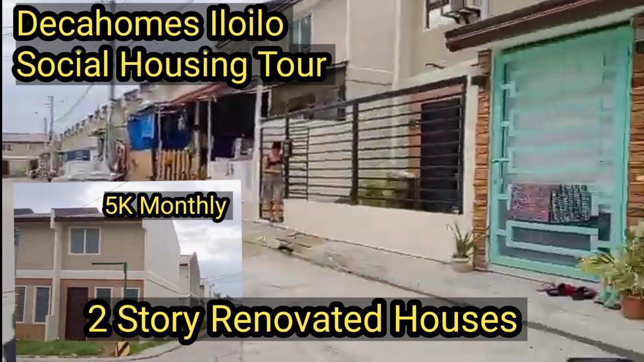 Decahomes Iloilo Tour / / Sta. Barbara socialize town house Phase3