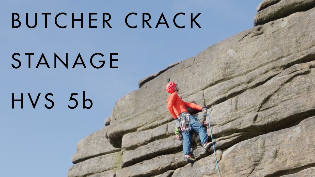 Peak Grit - Butcher Crack - HVS 5b - Stanage