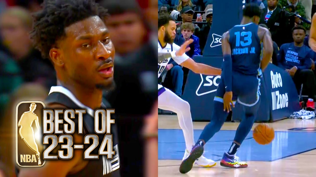 Jaren Jackson Jr BEST HIGHLIGHTS Of 23-24 🔥