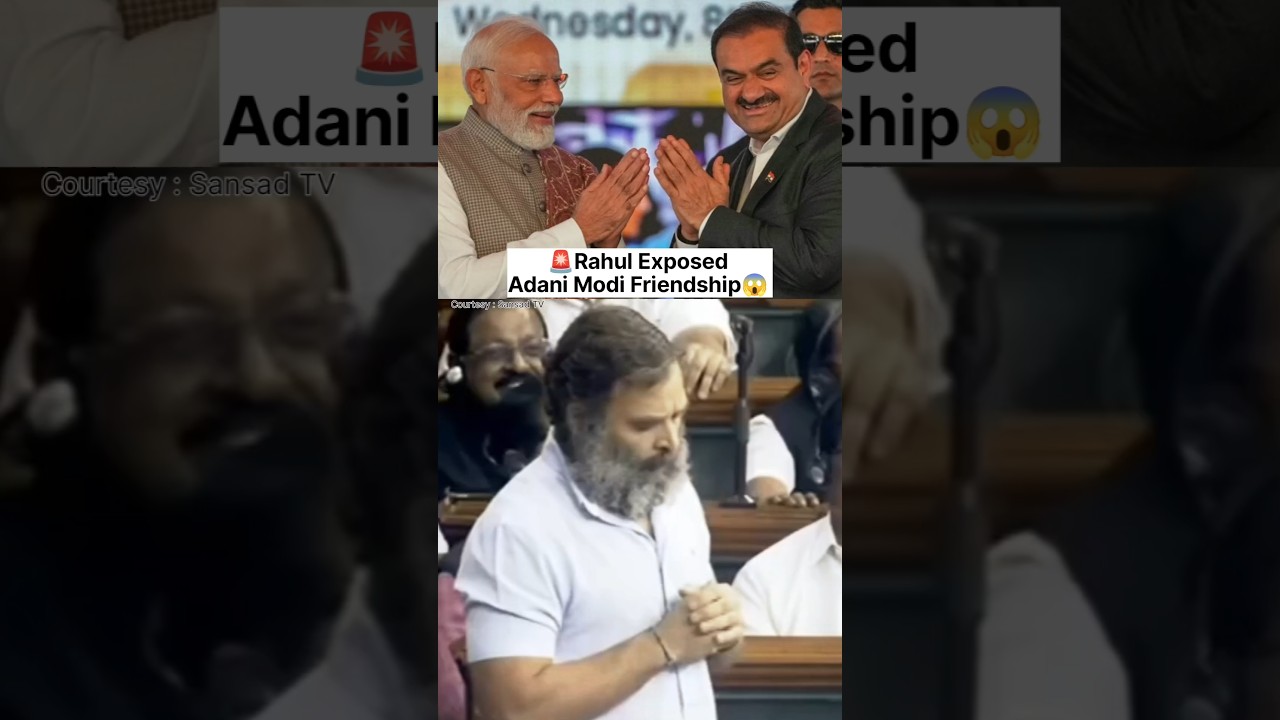 🚨Adani Success story and Modi Support?😱 #adani
