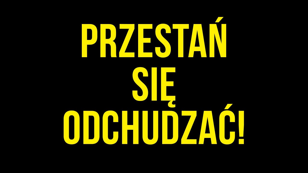 Czy warto się ODCHUDZAĆ?