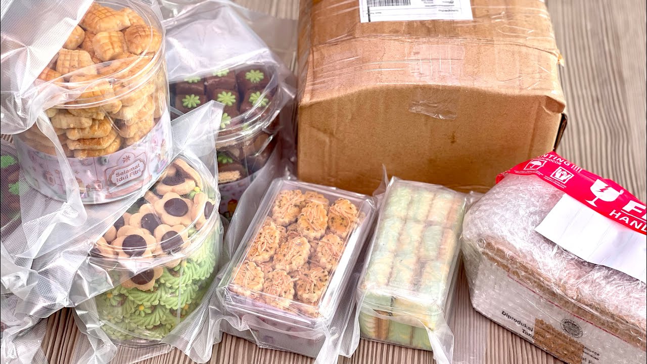Cara packing kue kering dan cara penyimpanan atau stock kue kering
