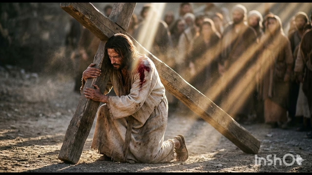 Via Crucis II – He Carried the Weight of the World🙏He Carried What We Could Never Bear🙏 