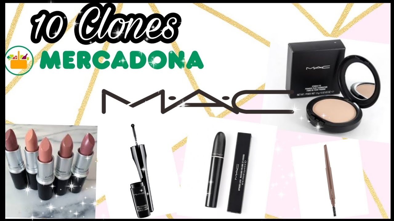 10 Clones Mercadona maquillaje dupes Mac \\ V de Vero style