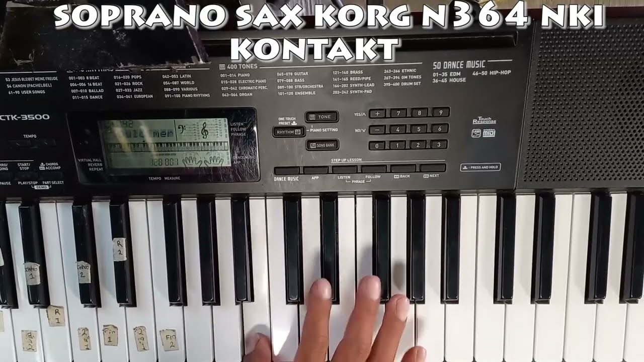 SOPRANO SAX KORG N364 NKI KONTAKT