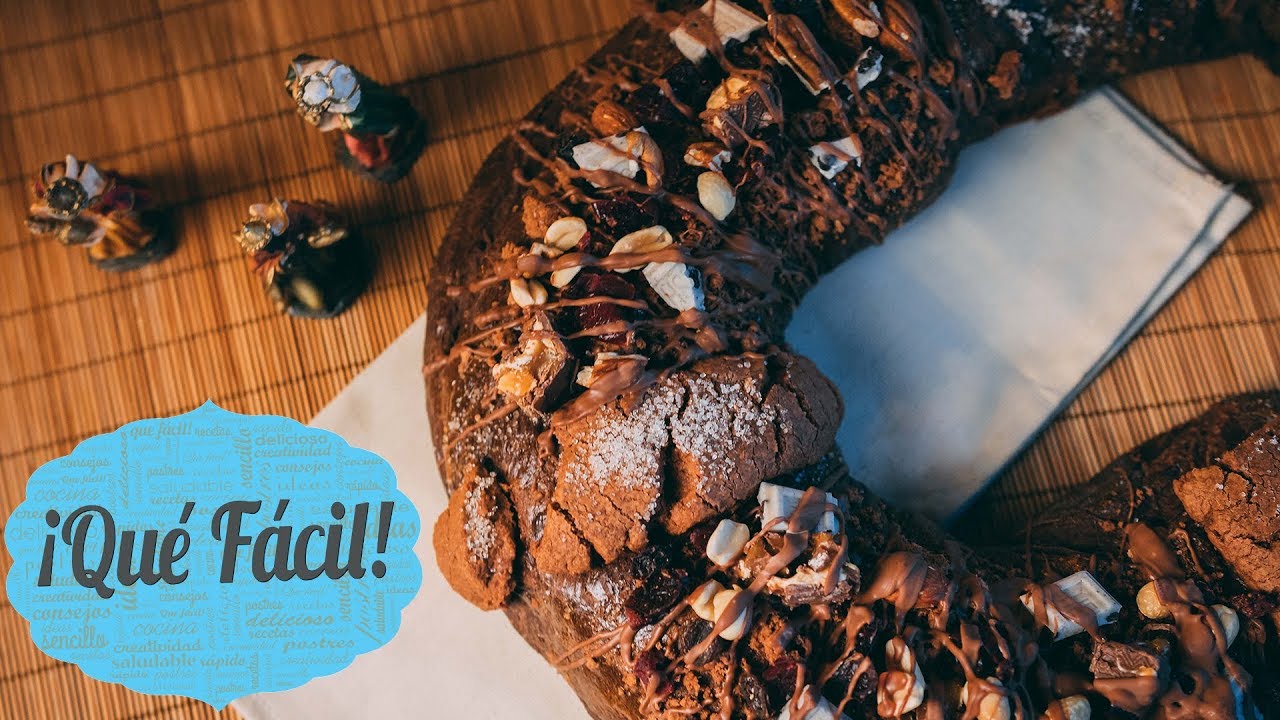 Rosca de Reyes de Chocolate