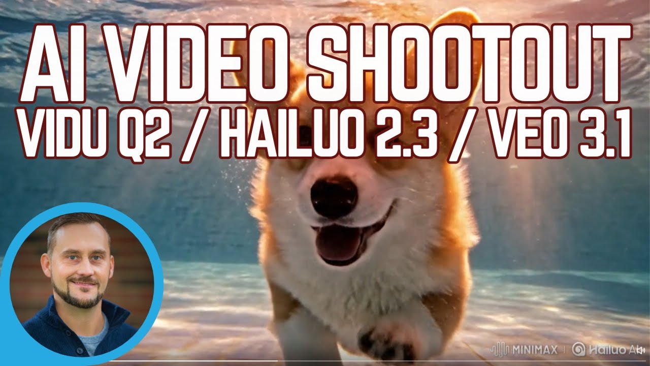 VIDU Q2 против Hailuo 2.3 против Veo 3.1 Fast | Неожиданное видеосоревнование ИИ [Сравнение]