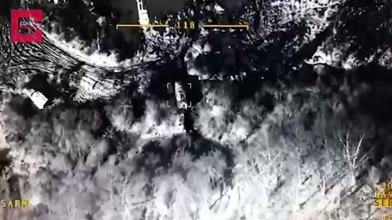 Ukrainian Bayraktar TB-2 takes out Russian communications vehicle