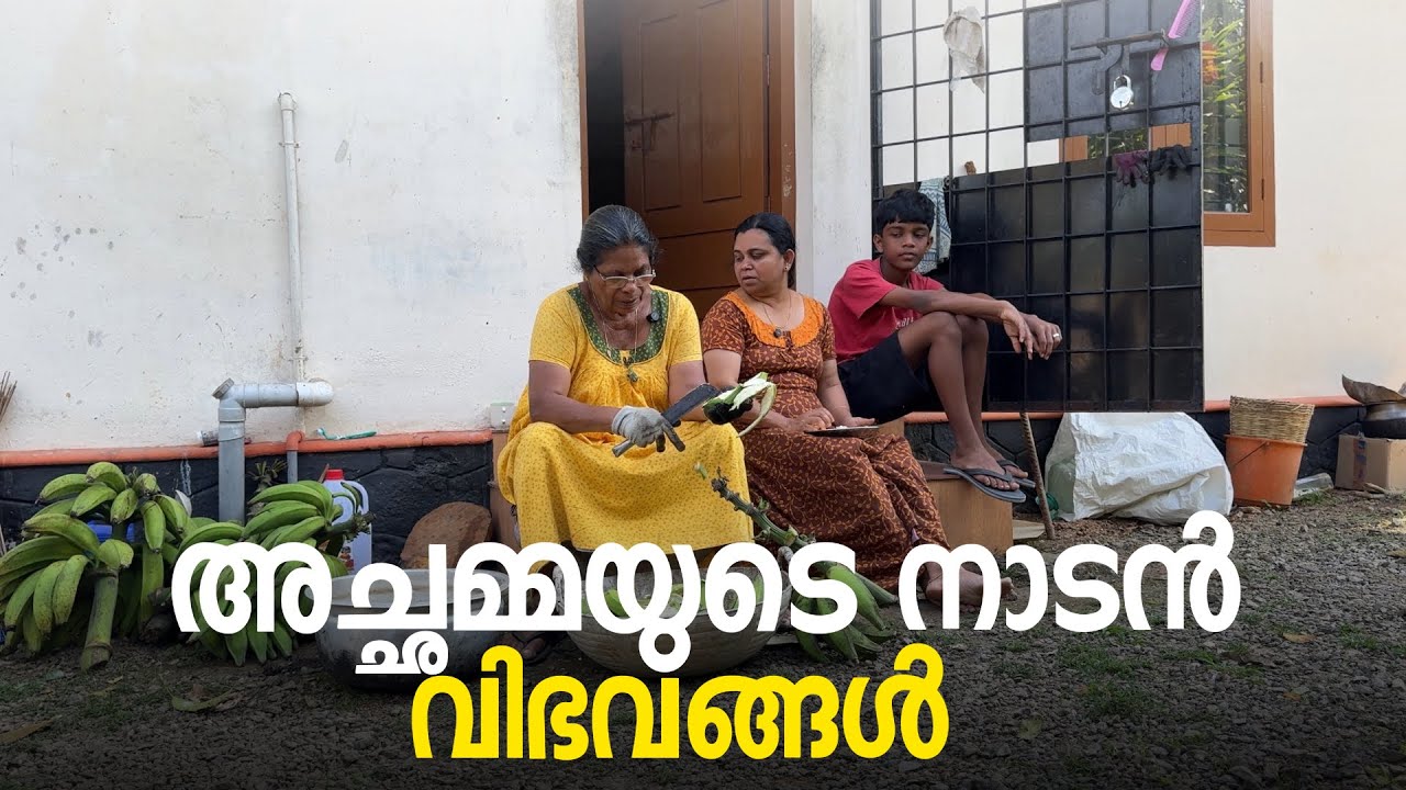 Achamma’s cooking ❤️ | Vlog | Leela | Leelatipsandvlogs 