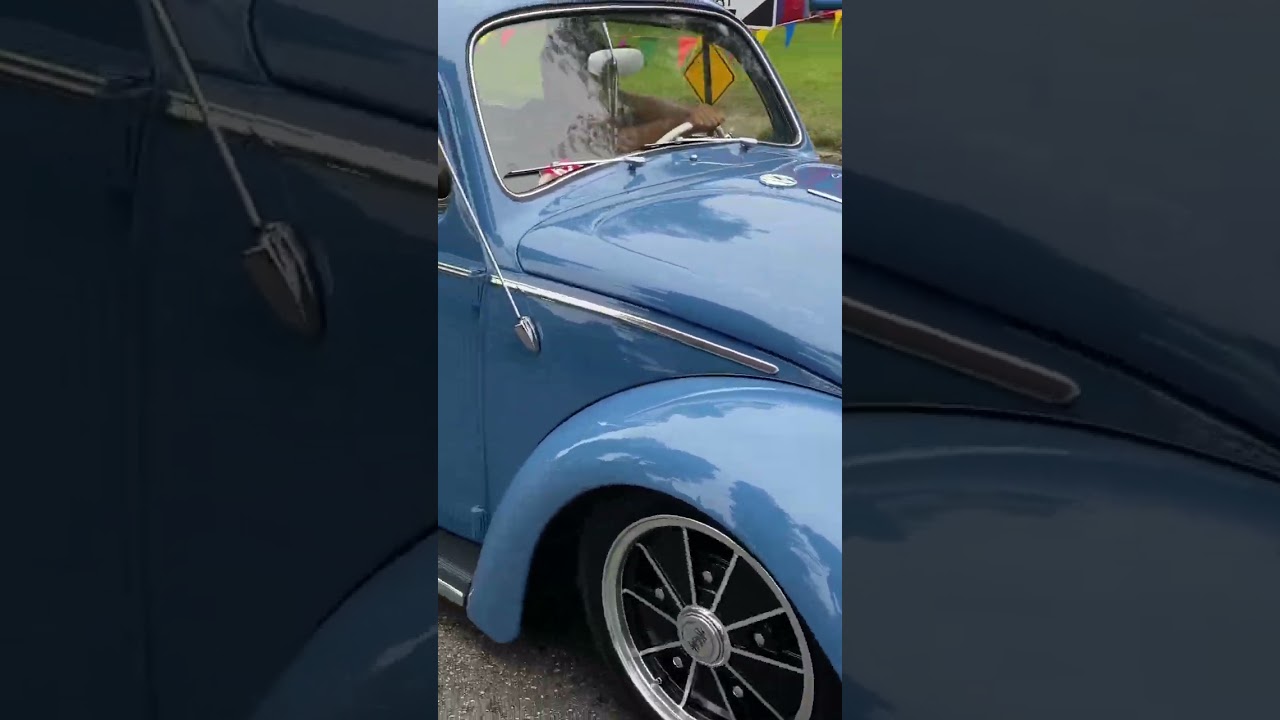 LOOK AT THIS KILLER 62 VW BUG CAL STYLE AIR COOLED FOR LIFE! ROUTE 66 #pctv #volkswagen  #aircooled