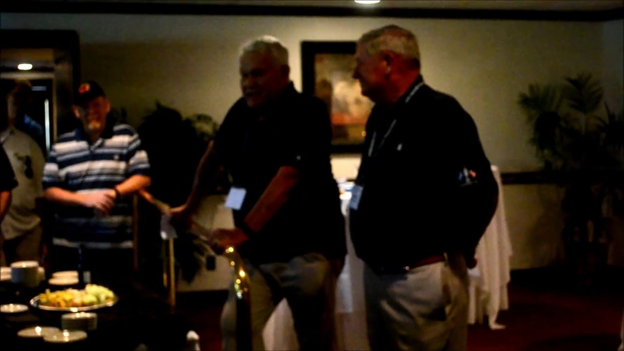 Captain Richard Genet at the 2019 USS Sterett Association Reunion
