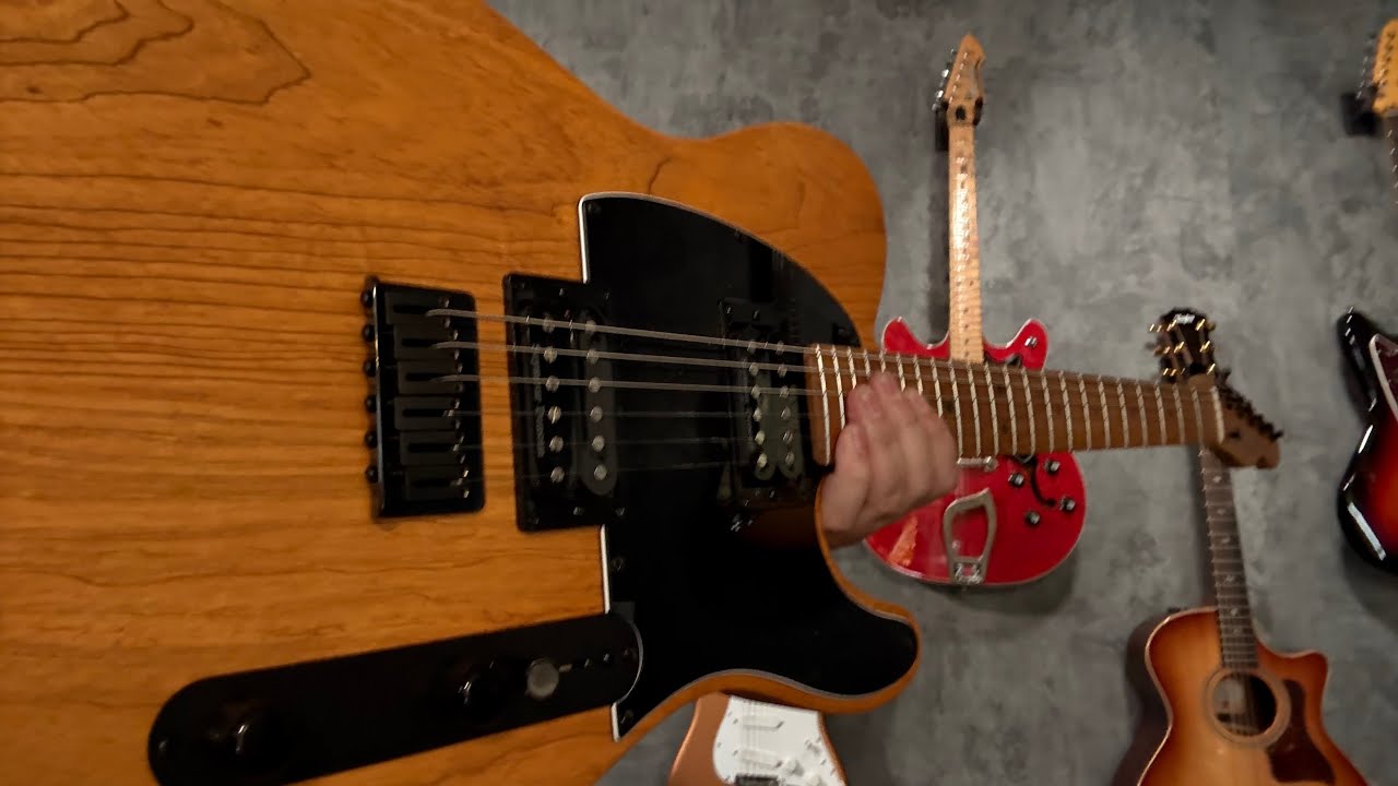 Fender USA Professional II Sand Blasted Semi-Hollow Tele