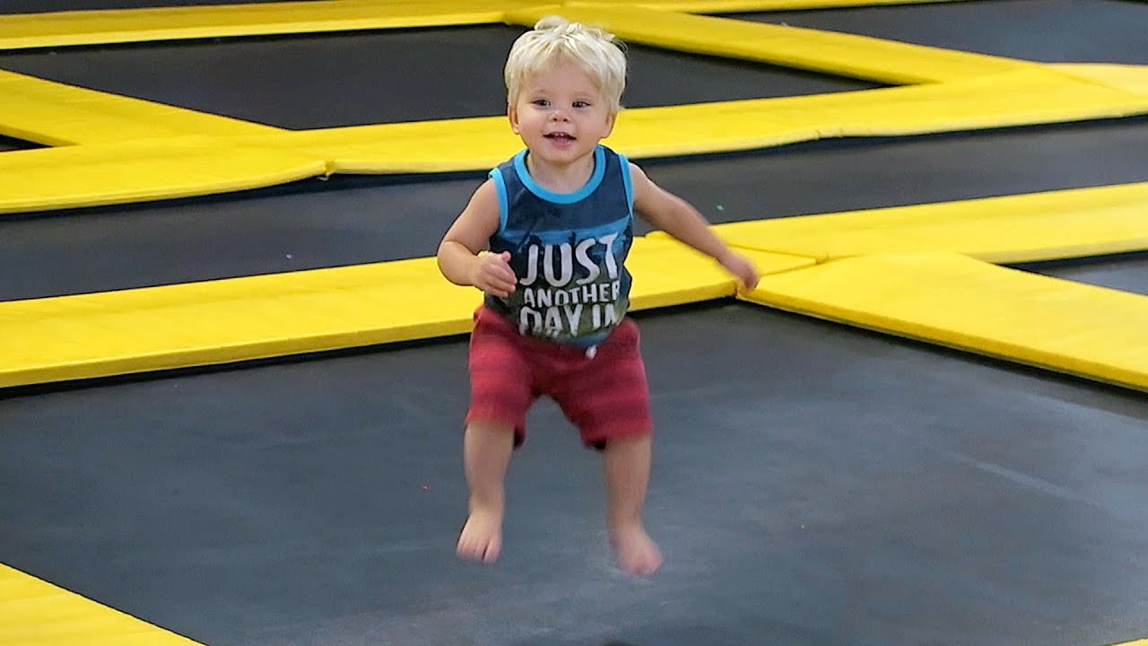 CRAZY JUMPING TODDLER!!