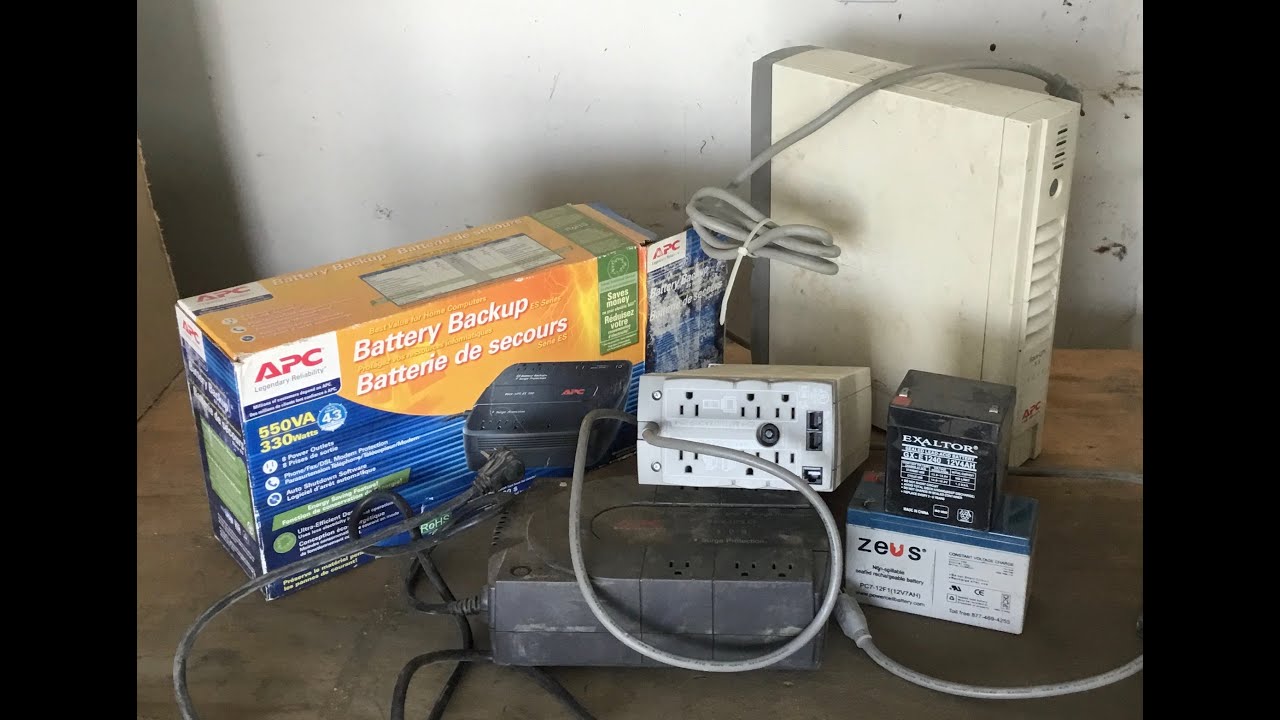 Scrapping a battery backup unit for loads of copper, brass, gold, and other metals.