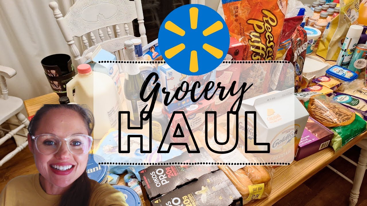 Large Family Grocery Haul | Walmart Grocery Haul OVER $400