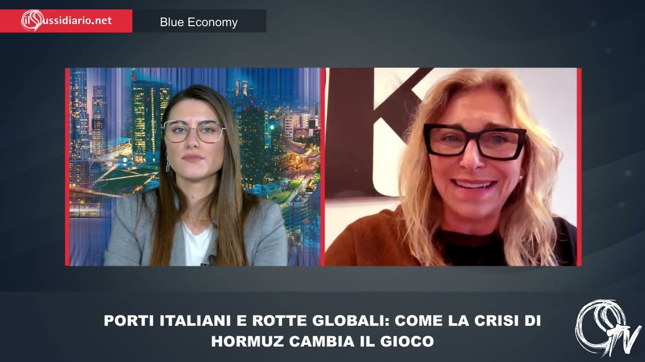 PORTI ITALIANI, CHANCE STORICA DALLA CRISI DI HORMUZ | STEFANIA GANDINI