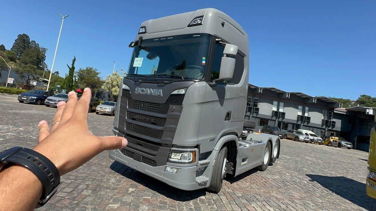 CHEGOU O PRIMEIRO SCANIA SUPER NA CABINE S SEM DEFLETOR!!!
