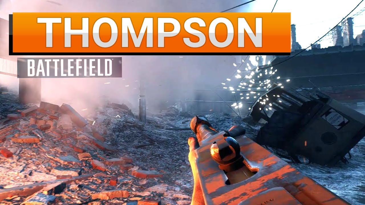 Battlefield 5: Thompson M1928 Gameplay Breakthrough (No Commentary)