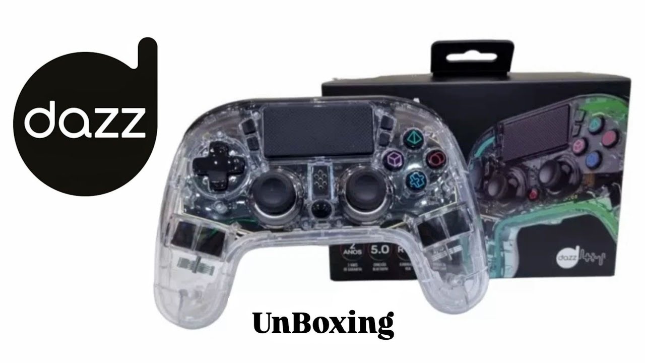 🎮 Controle Dazz  📦 #UnBoxing