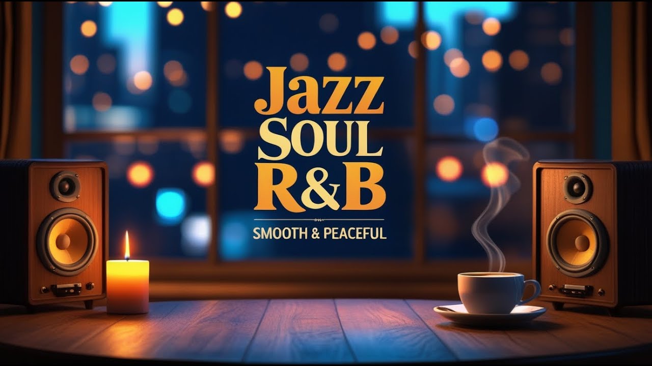 Night Jazz Soul R&B 🎷 Smooth Lounge Vibes for Relaxing