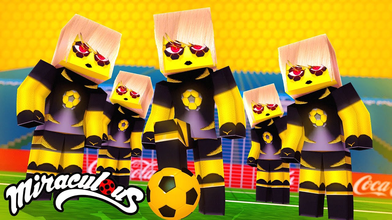 PENALTIME! A CHLO&Eacute; FOI AKUMATIZADA NO MINECRAFT - MIRACULOUS: LADYBUG