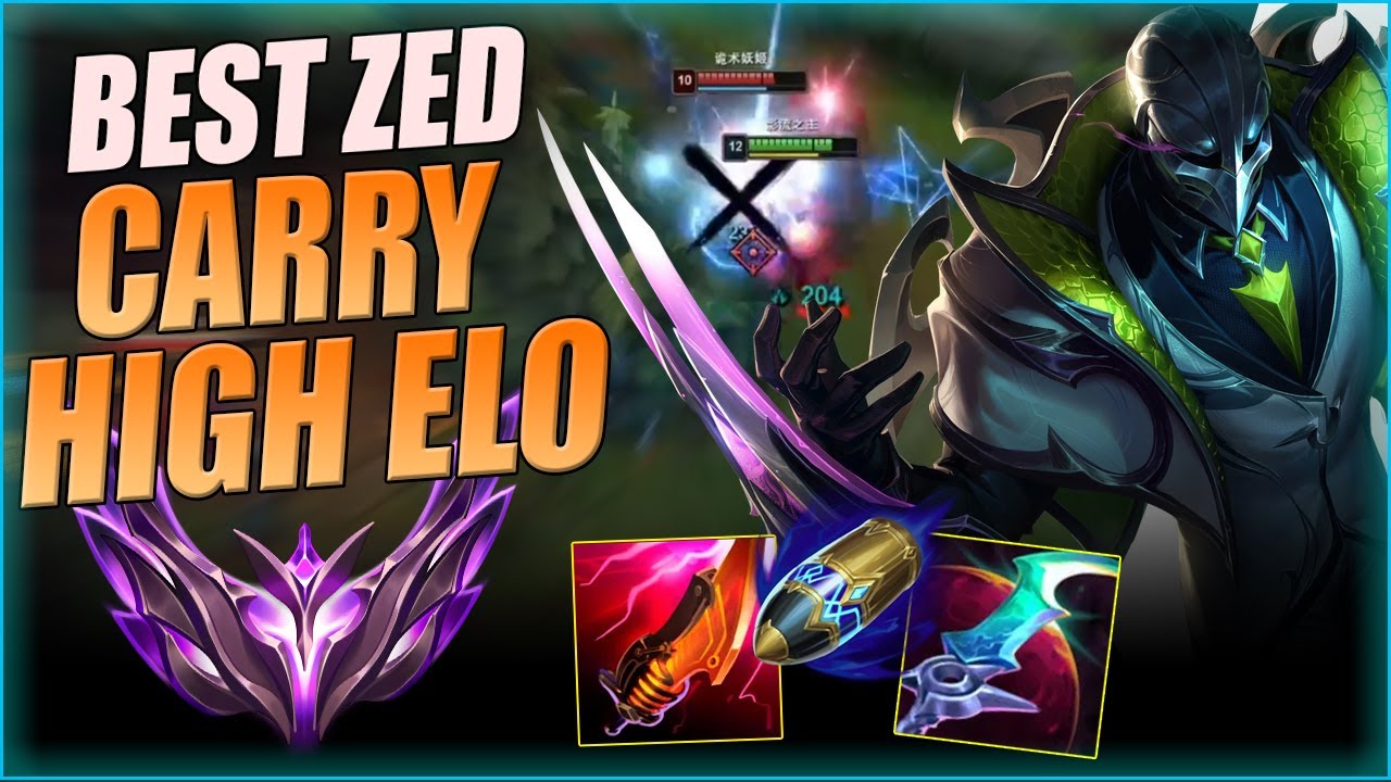 FANREN ZED - HOW TO CARRY IN HIGH ELO WITH ZED | ZED VS VEX [FULL GAME]