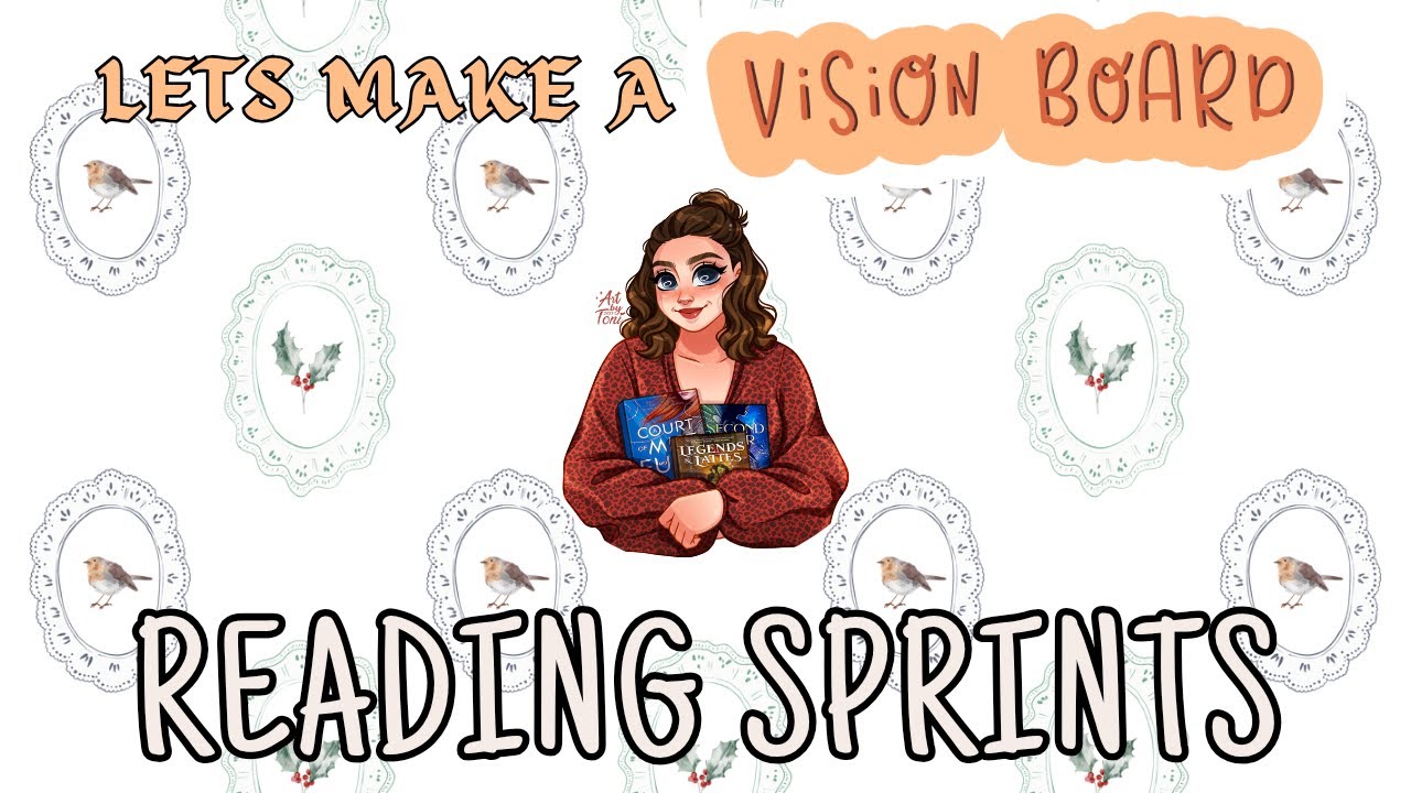 Reading & Productivity Sprints || Let's make a vision board for 2026