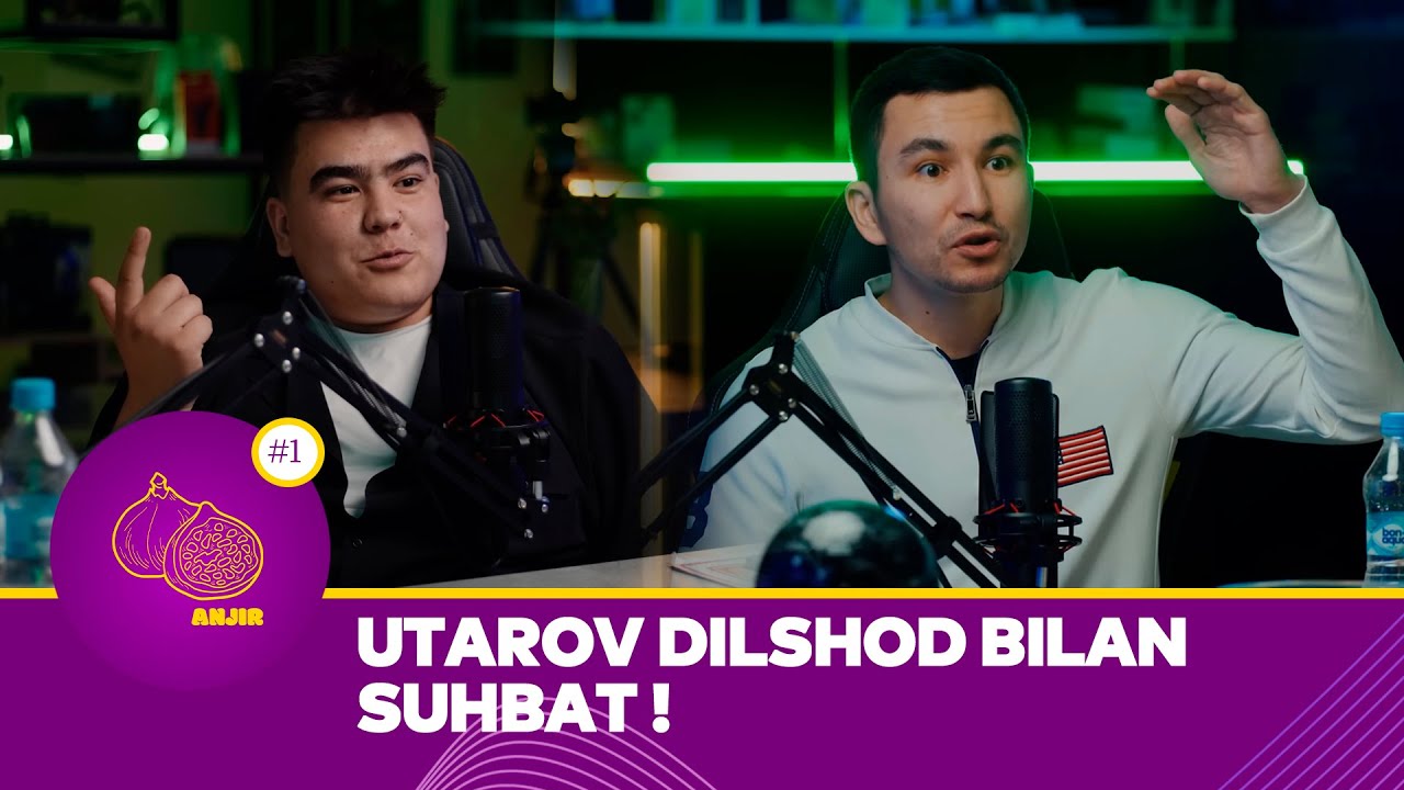 ANJIR PODCAST | 1-son | Xar xil kasblarni qilgan Utarov | Xorazm mentaliteti haqida