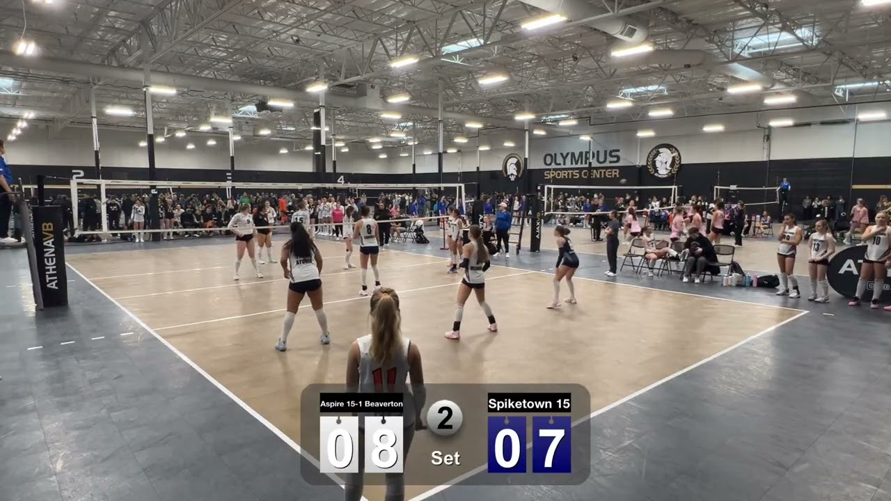 2026 CEVA GJNC BIT TOURNAMENT POOL PLAY: Spiketown 15 v Aspire NW 15-1 Beaverton Set 2