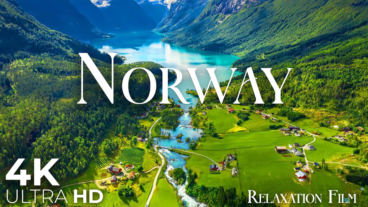 Norway 4K &bull; Scenic Relaxation Film with Peaceful Relaxing Music and Nature Video Ultra HD