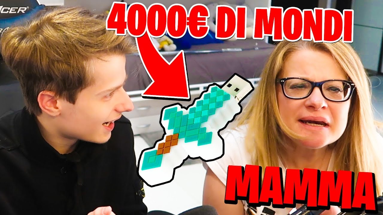 SCHERZO A MAMMA: SPENDO 4000€ SU MONDI MINECRAFT!!!