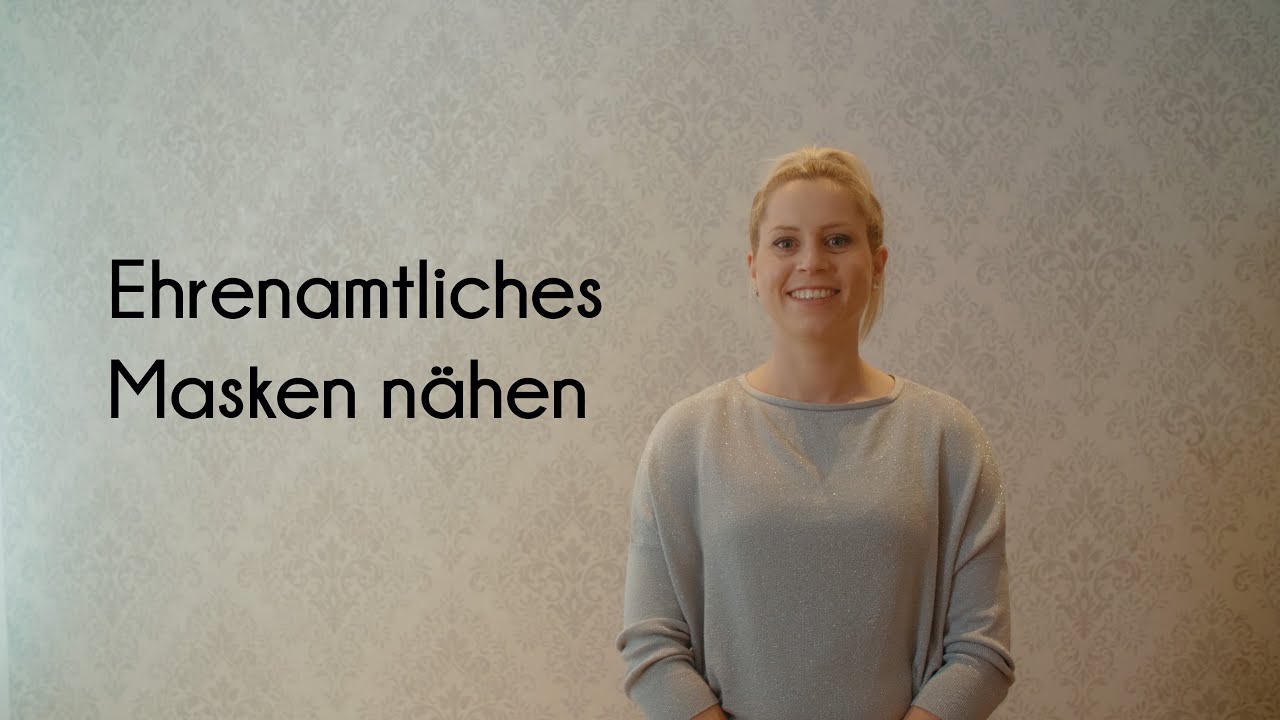 Ehrenamt Masken nähen | Corona 2020