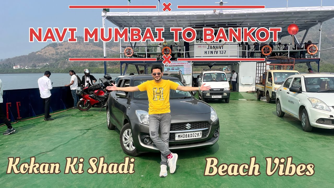 First Time Jungle  Jetty Experience⛴️ | Navi Mumbai to Bankot Vlog #dailyvlog #travel #bankot