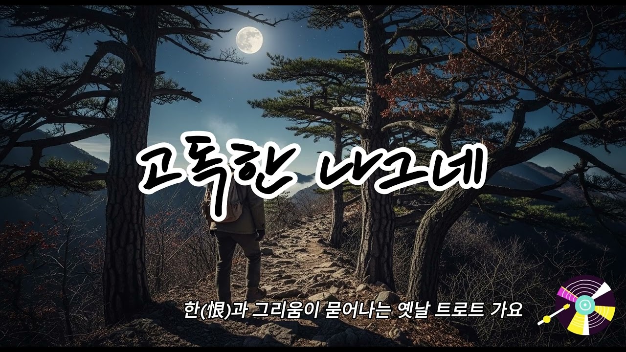 💔 고독한 나그네 #발라드트로트 #7080감성