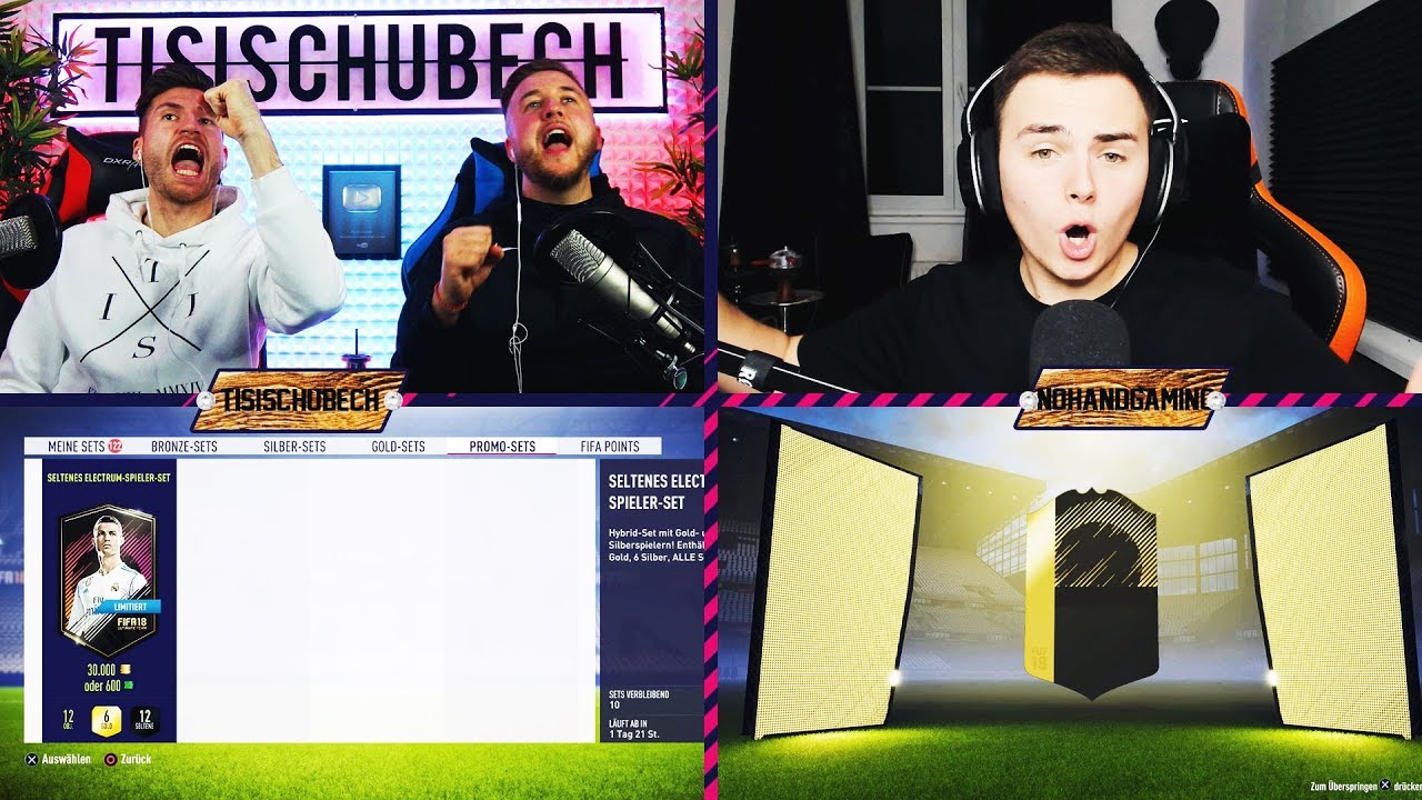 FIFA 18: Das LUSTIGSTE PACK BATTLE mit NOHANDGAMING 😂😅