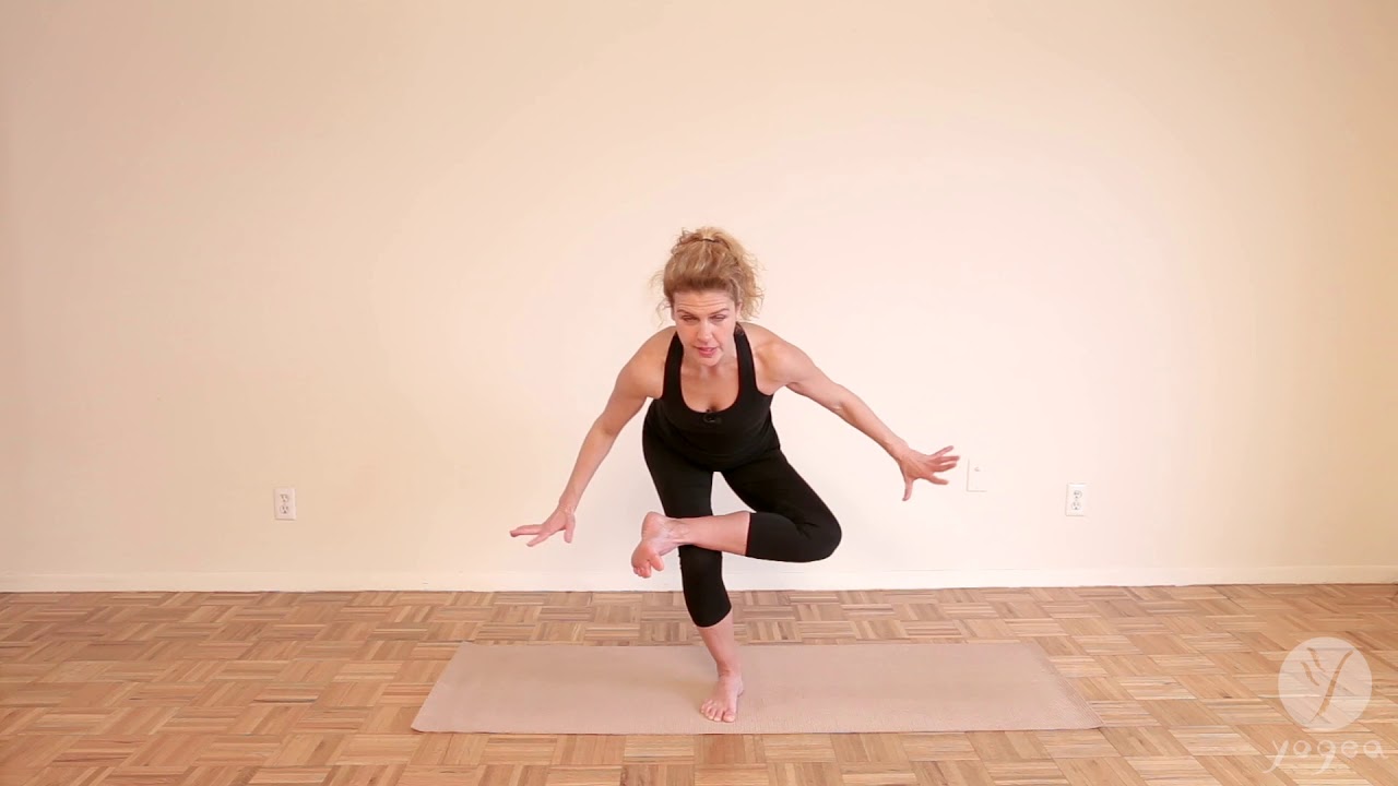 Asana Lab: Standing Figure Four Pose