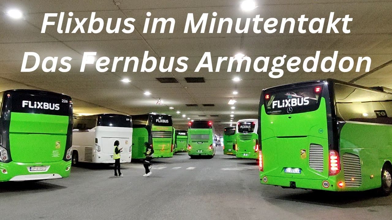 PARIS - Der Busbahnhof Paris Bercy Seine