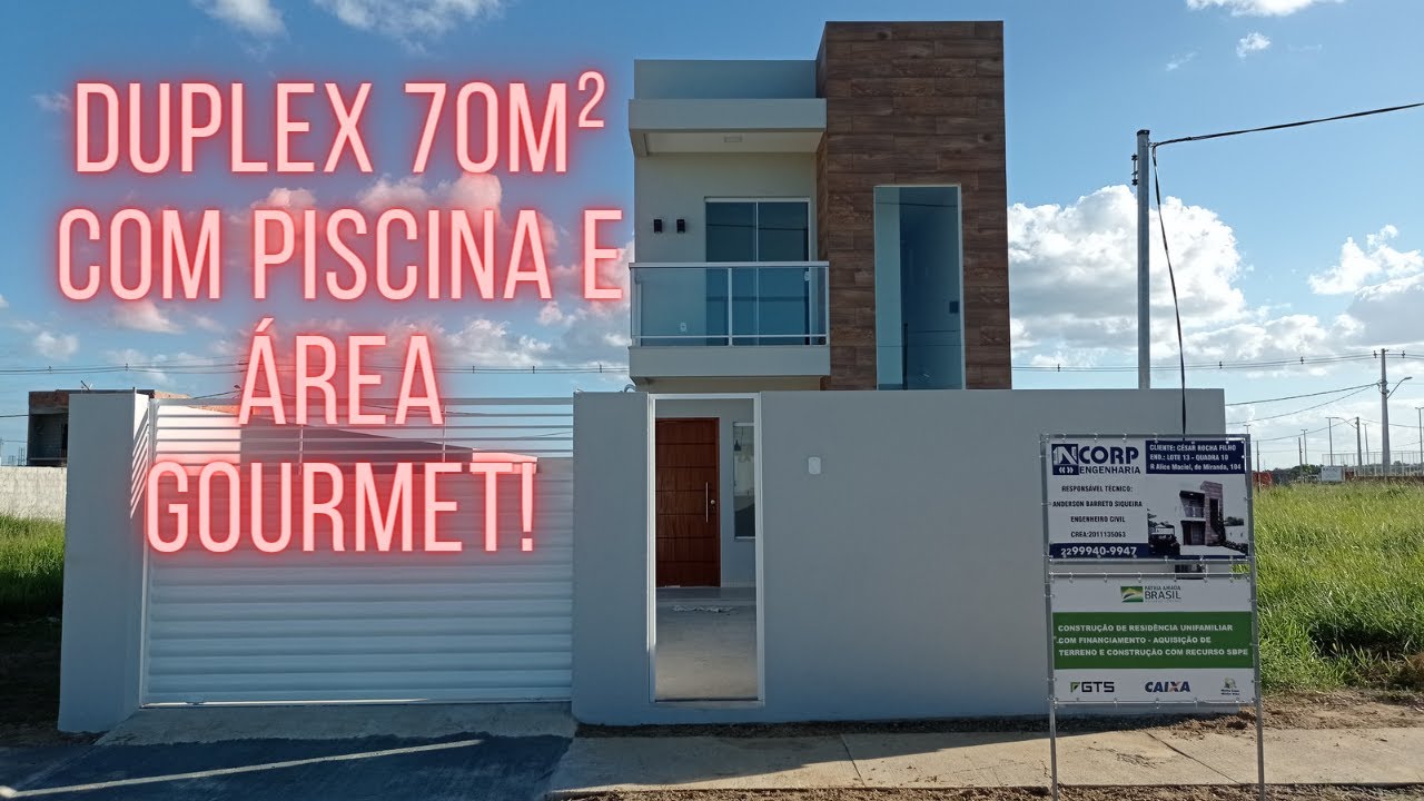 INSPIRE-SE - Duplex 70m² com piscina e área gourmet