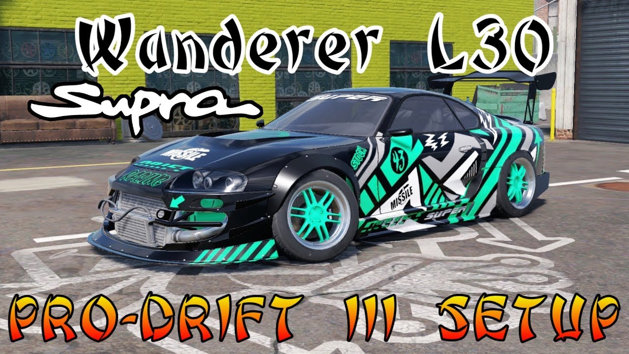 Wanderer L30 Pro-Drift III Custom Setup (Toyota Supra A80) | CarX Drift Racing 2