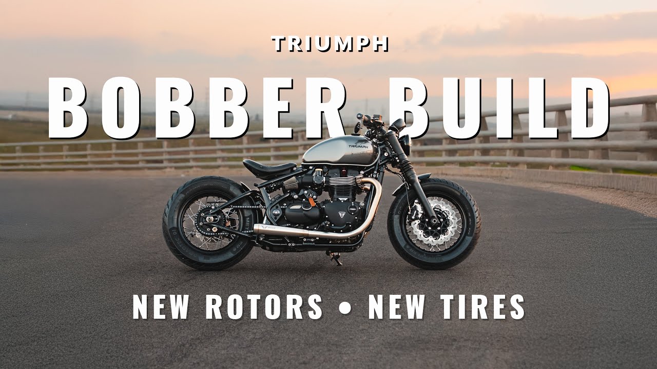Сборка Triumph Bobber | Значительное улучшение тормозов и шин! | EP4