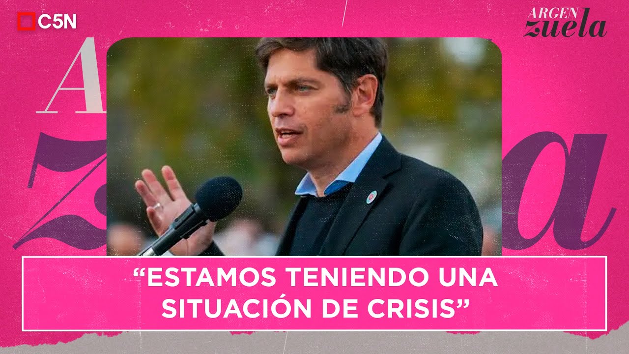AXEL KICILLOF habl&oacute; SOBRE la TEMPORADA de VERANO: &ldquo;Estamos teniendo una SITUACI&Oacute;N de CRISIS&rdquo;