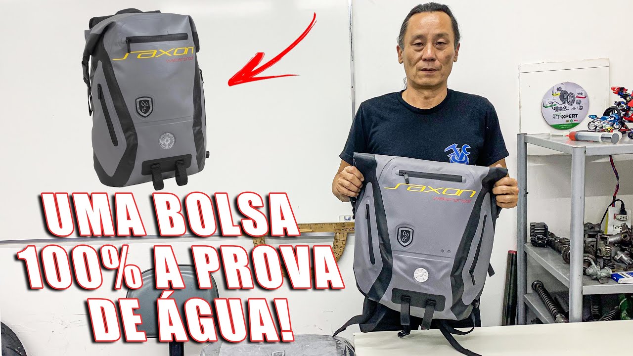 BOLSA E ALFORGE ESTANQUE 100% A PROVA DE ÁGUA!
